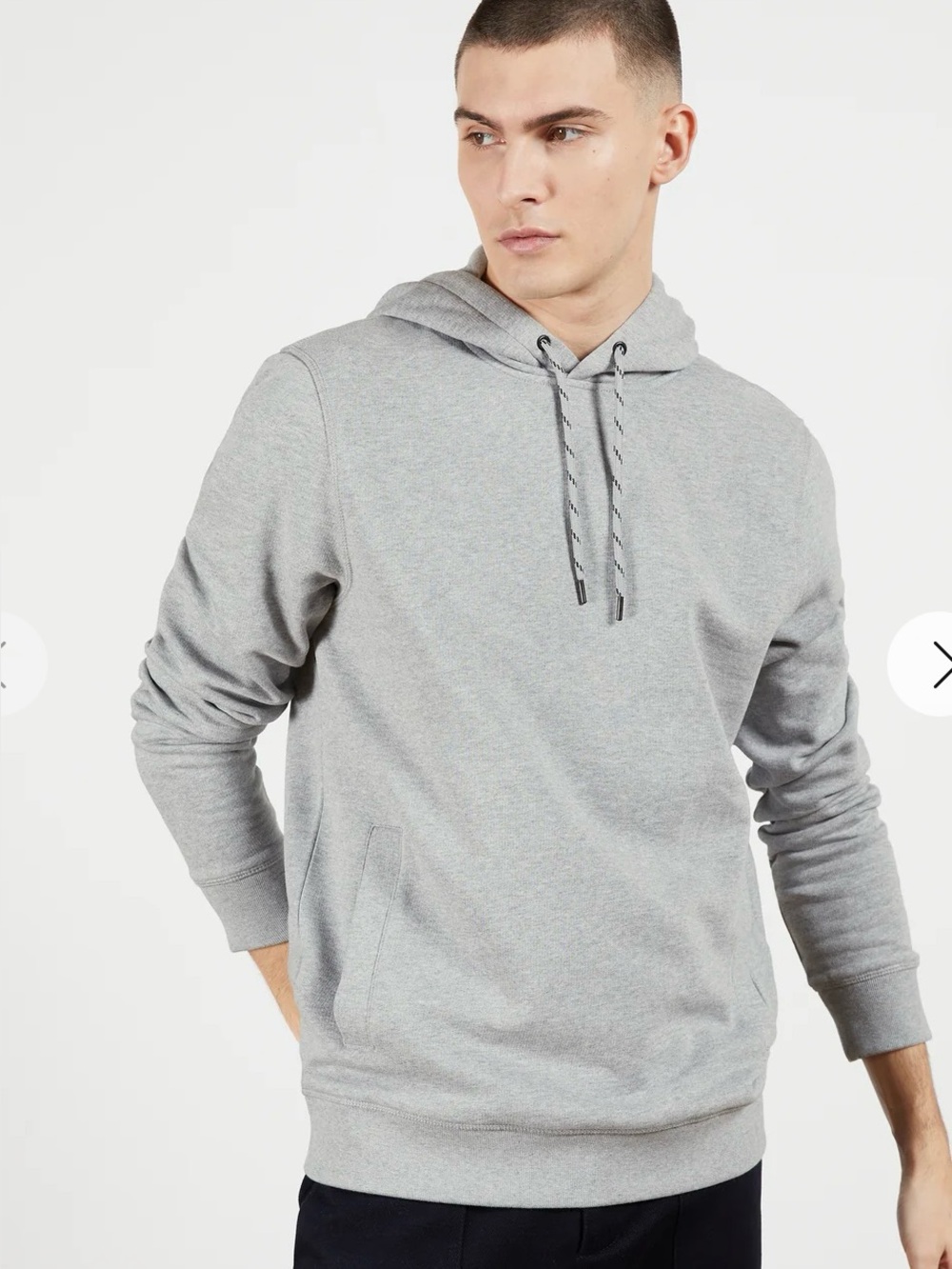 Ted Baker Vesper Cotton Jersey Drawstring Hoodie